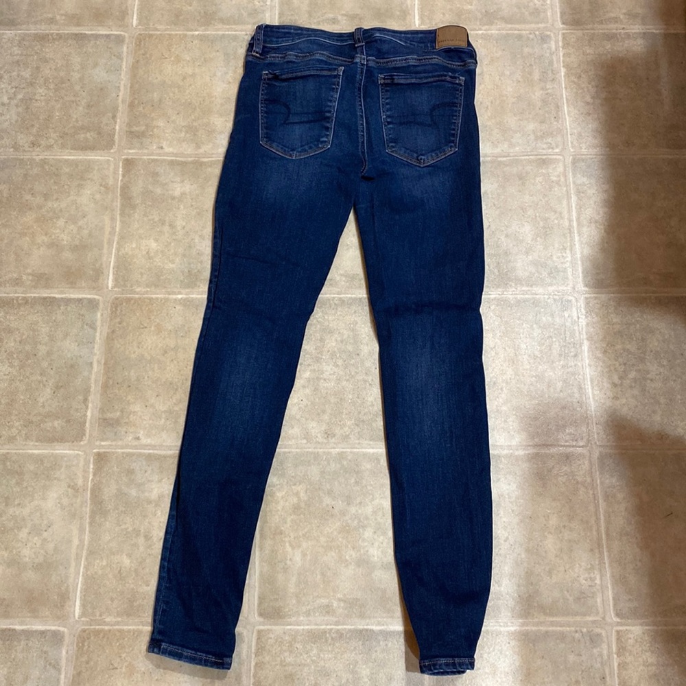 AE skinny ripped jeans